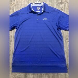adidas Royal Blue ClimaCool Polo Shirt